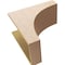 Ekena Millwork 12"W x 24"D x 24"H Classic Stockport Rough Cedar Woodgrain TimberThane Corbel, Primed Tan CORUR12X24X24STORCPR - alternate 5